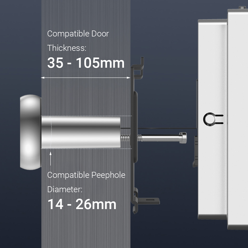 EZVIZ HP2 Okos kukucskáló ajtócsengő - Image 3